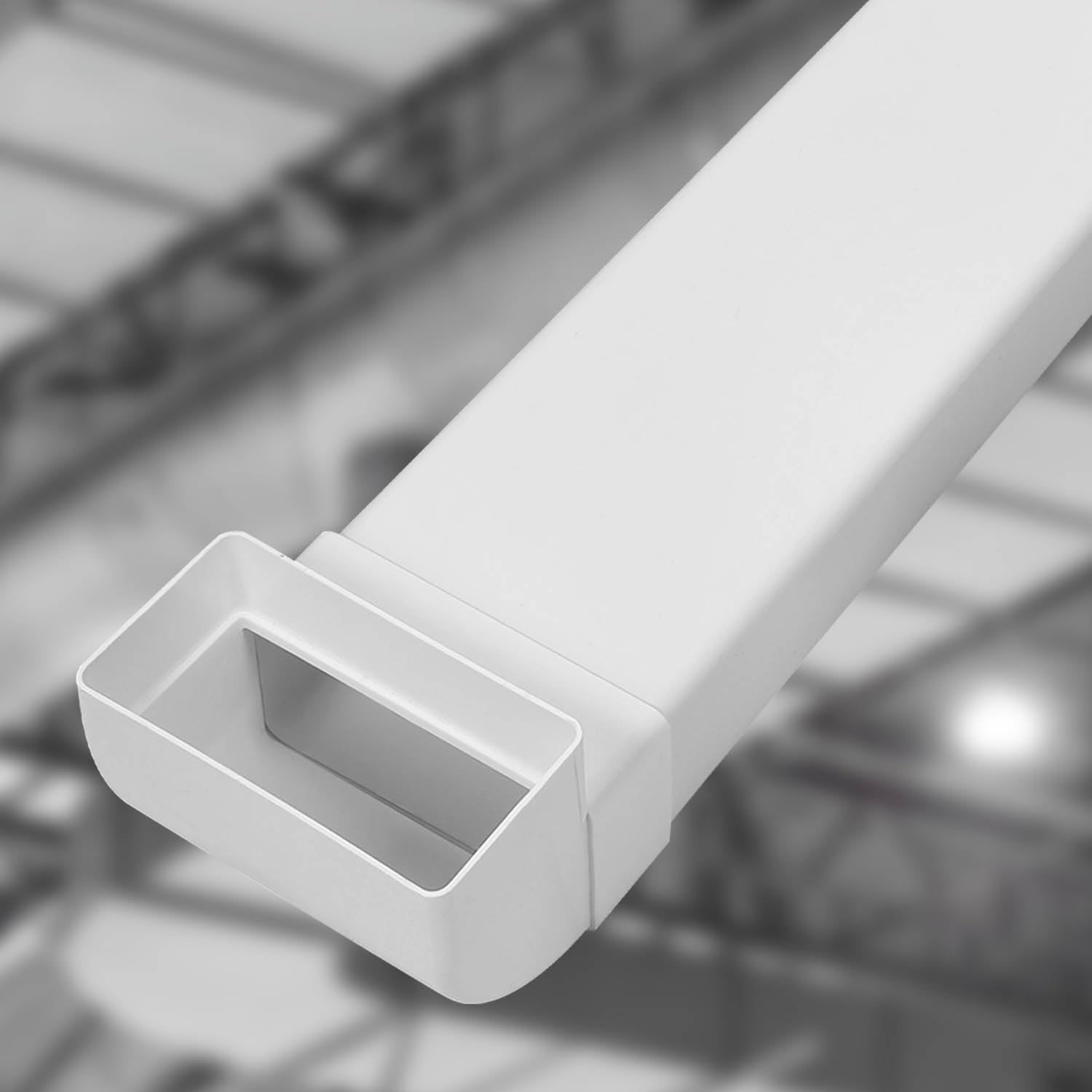 Canal de câbles encastré pour TV 120 x 60 mm L: 63 cm - Plastique passage de câbles invisible - Goulotte Passe Cable - KOTARBAU - 6