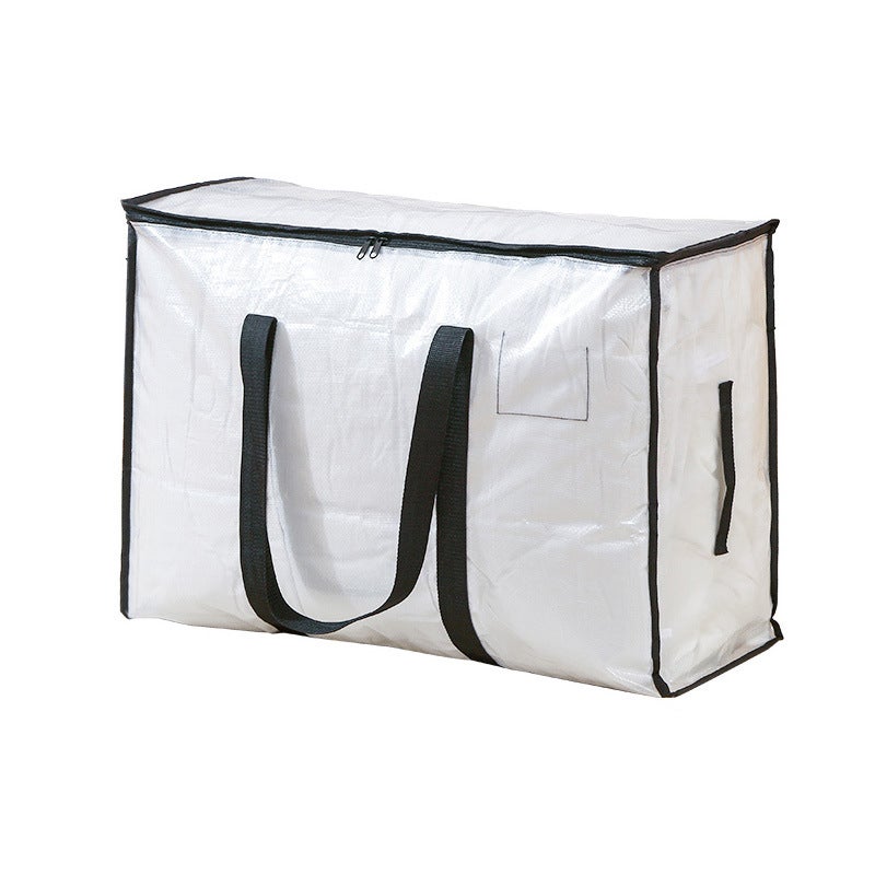 4 Sacchetti Riutilizzabili Extra Large Per Trasloco Cryster – Resistenti, Con Manici Rinforzati E Cerniere, 68x33x40 Cm - 3