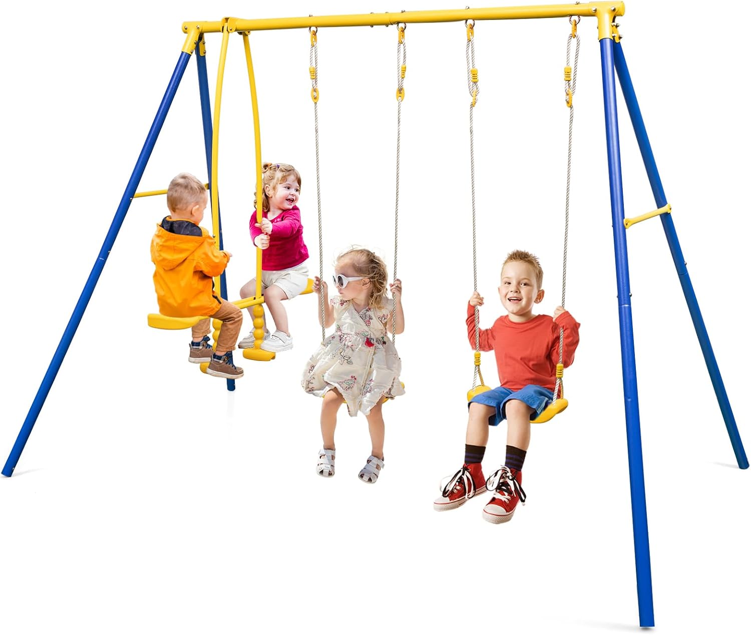 Pendule Mobile Enfant Voilier Balançoire Vague – Tout Métal, Multicolore, Reconditionné