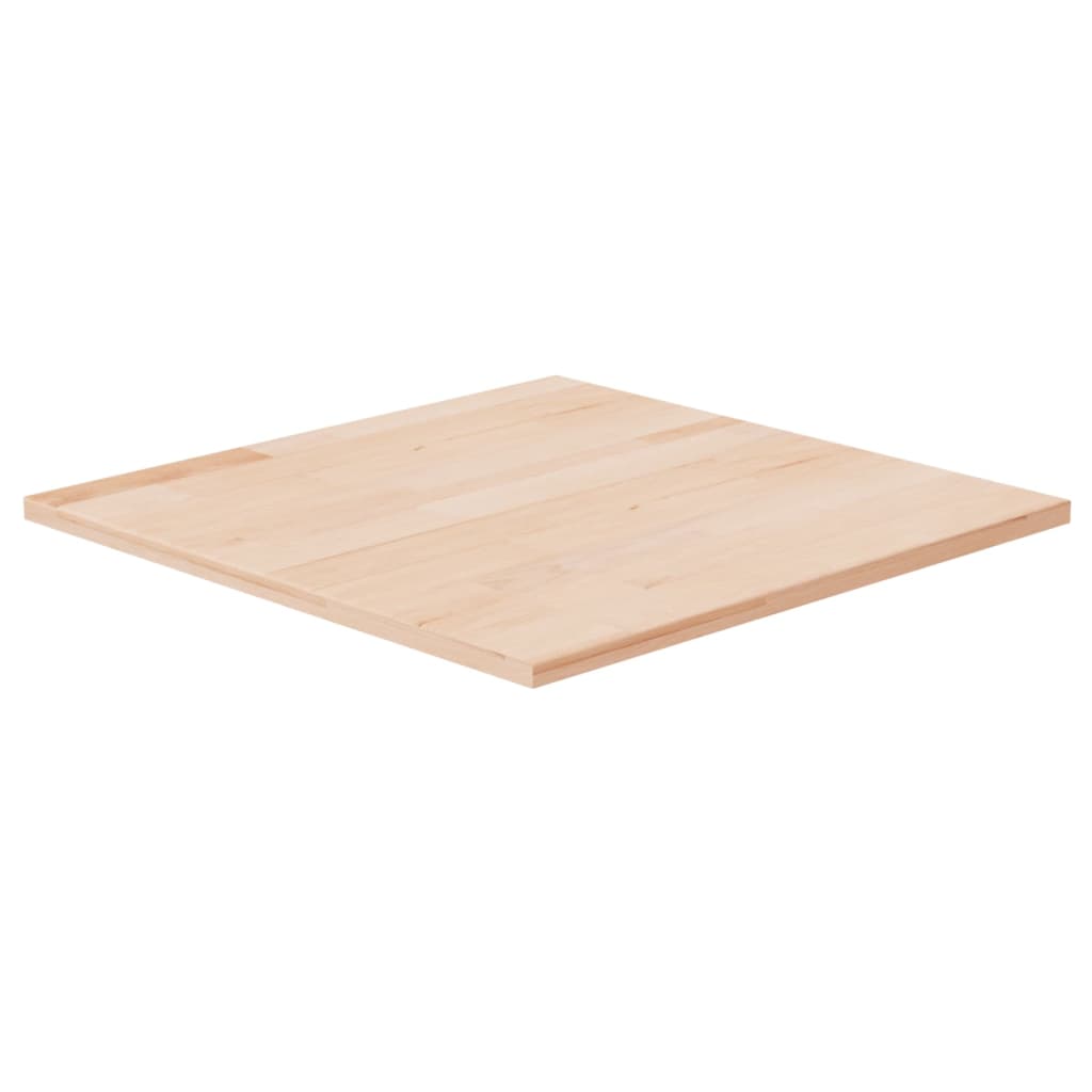 Maison exclusive - tablero de mesa cuadrada madera roble sin tratar 50x50x1,5 cm