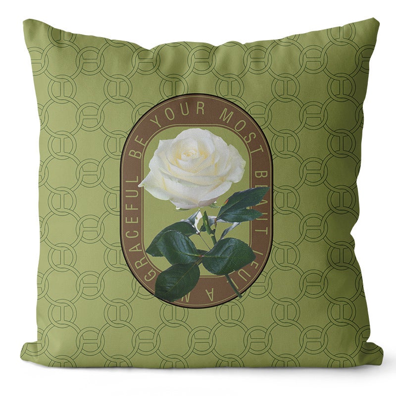 Lot de 4 Housse de Coussin, Housse Coussin 45x45 Housses de Coussin Taie d'oreiller Décoratif Canapé pour Chambre, Canapé, Chaise, Lit,Jardin (Vintage - 4