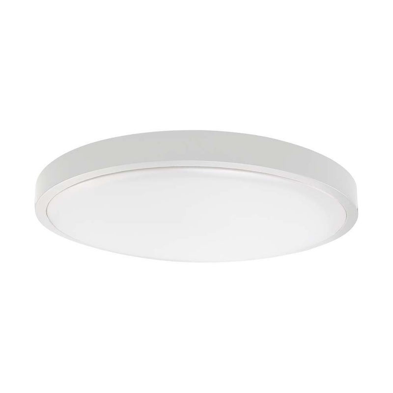 Plafon okrągły 8624S LED 24W Neutralna biel 2400lm biały wym:6,5x30x30cm IP44 V-TAC
