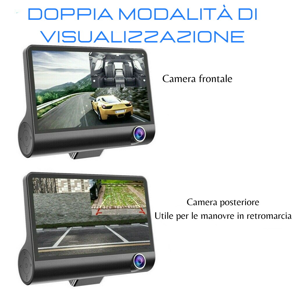 Telecamera Anteriore Per Auto Minifinker - Visione Frontale NTSC 648x480 Pixel - Compatibile Con Mazda 2, 3, 5, 6, CX-5, CX-7, CX-9