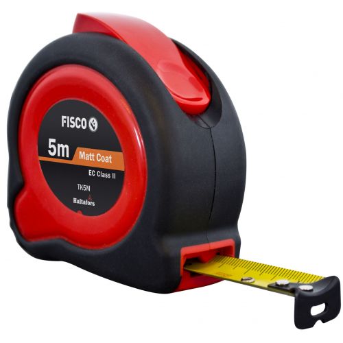 Fisco AW5M/D - Metro A Nastro Flexometro A1 PLUS, 5 Metri X 25 Mm, Precisione E Qualità
