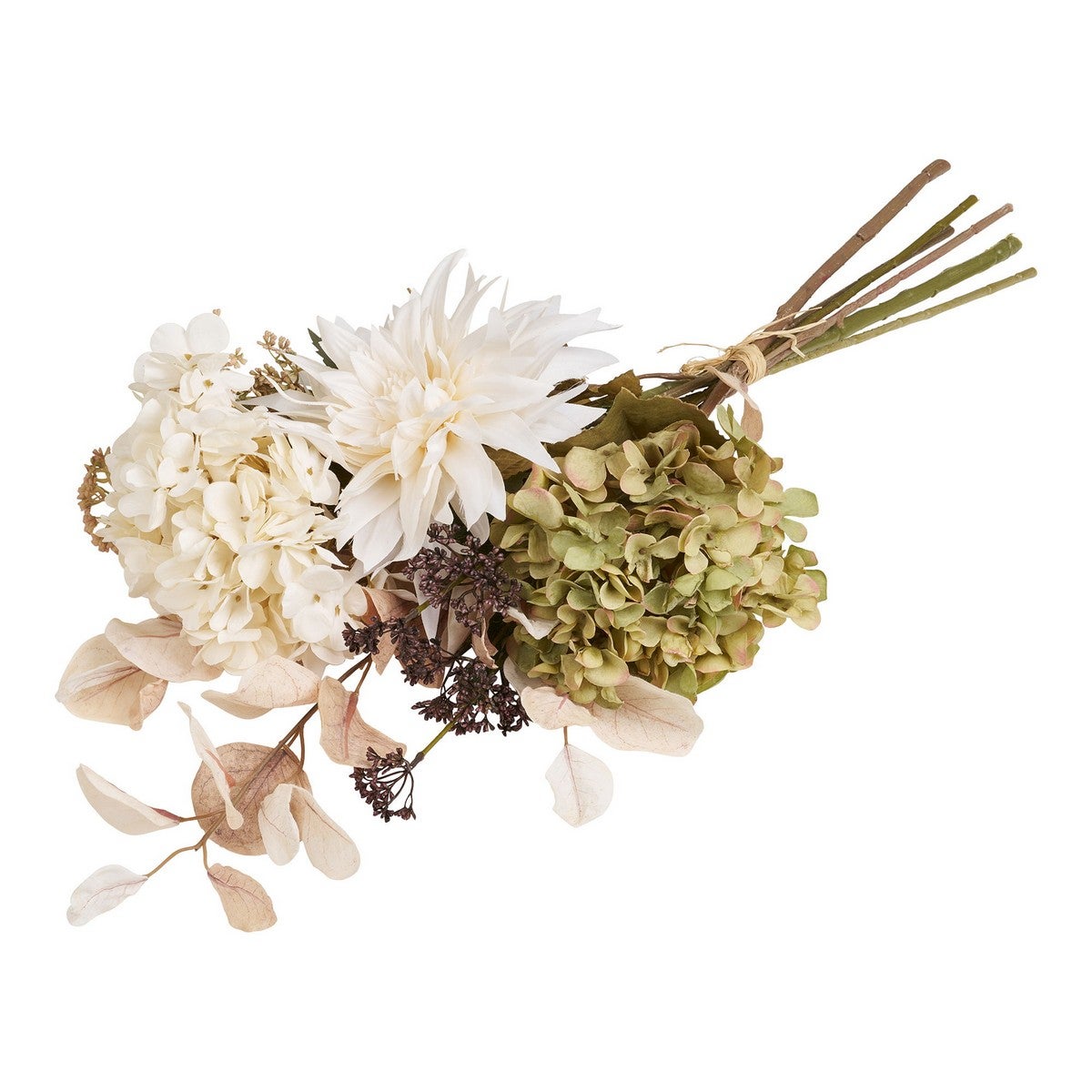 Sztuczna Roślina Hydrangea, Tworzywo Sztuczne, Wielokolorowy, Seven Design