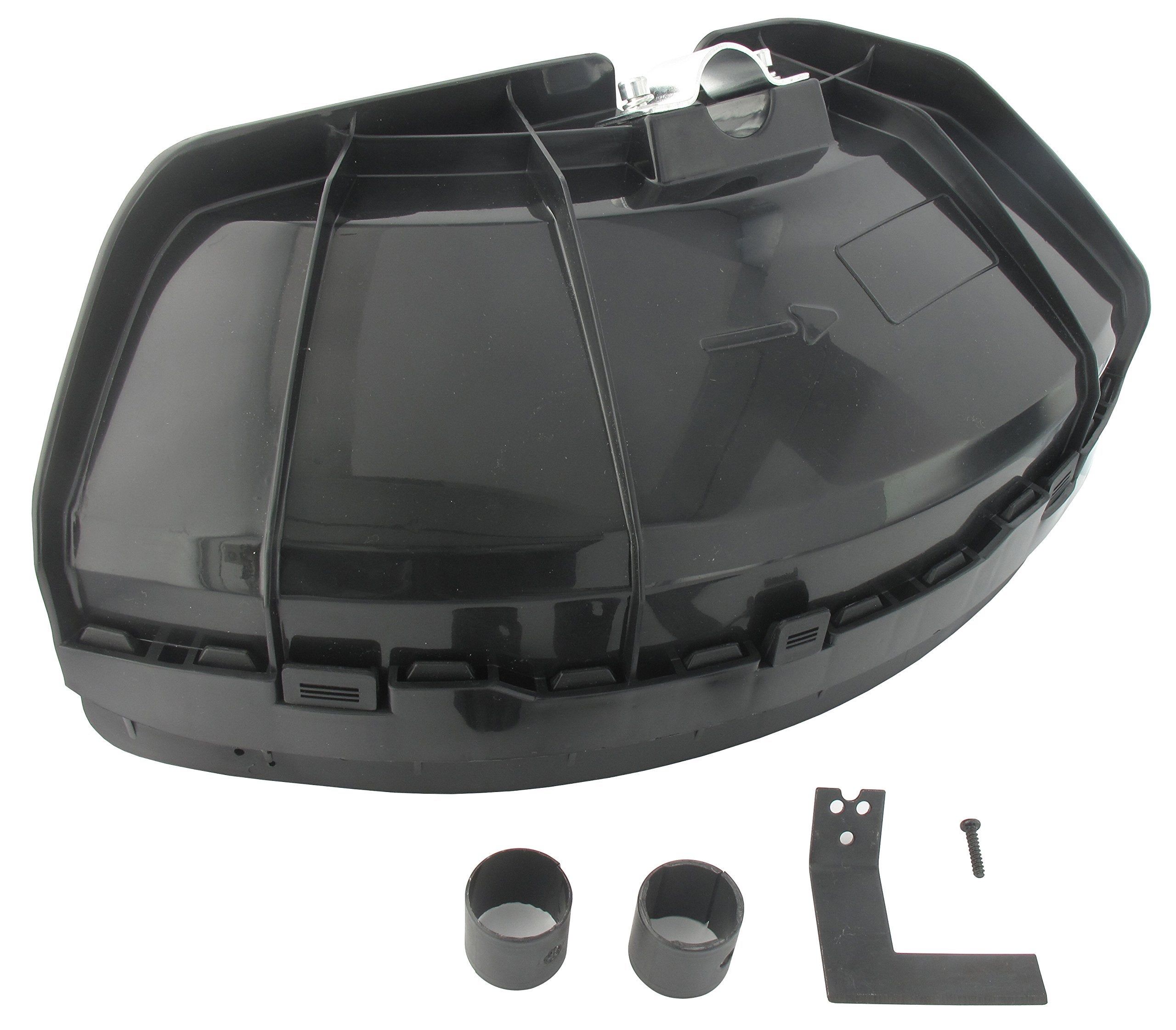 Carter Protettivo Per Decespugliatore - Universale, Per Filo Nylon, Con Lama Tagliafilo, Nero - Foto 7