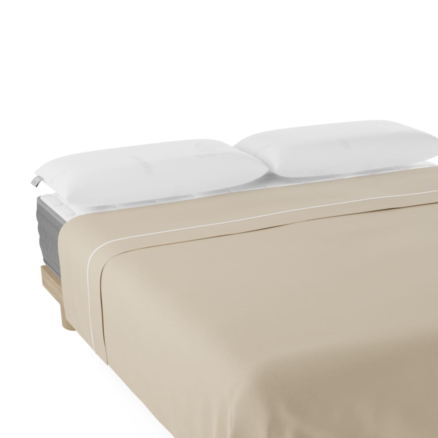 Nalui sábana encimera cama 150/160 beig 100% algodón 180 hilos, suave, fresca, transpirable, lavable a 30ºc