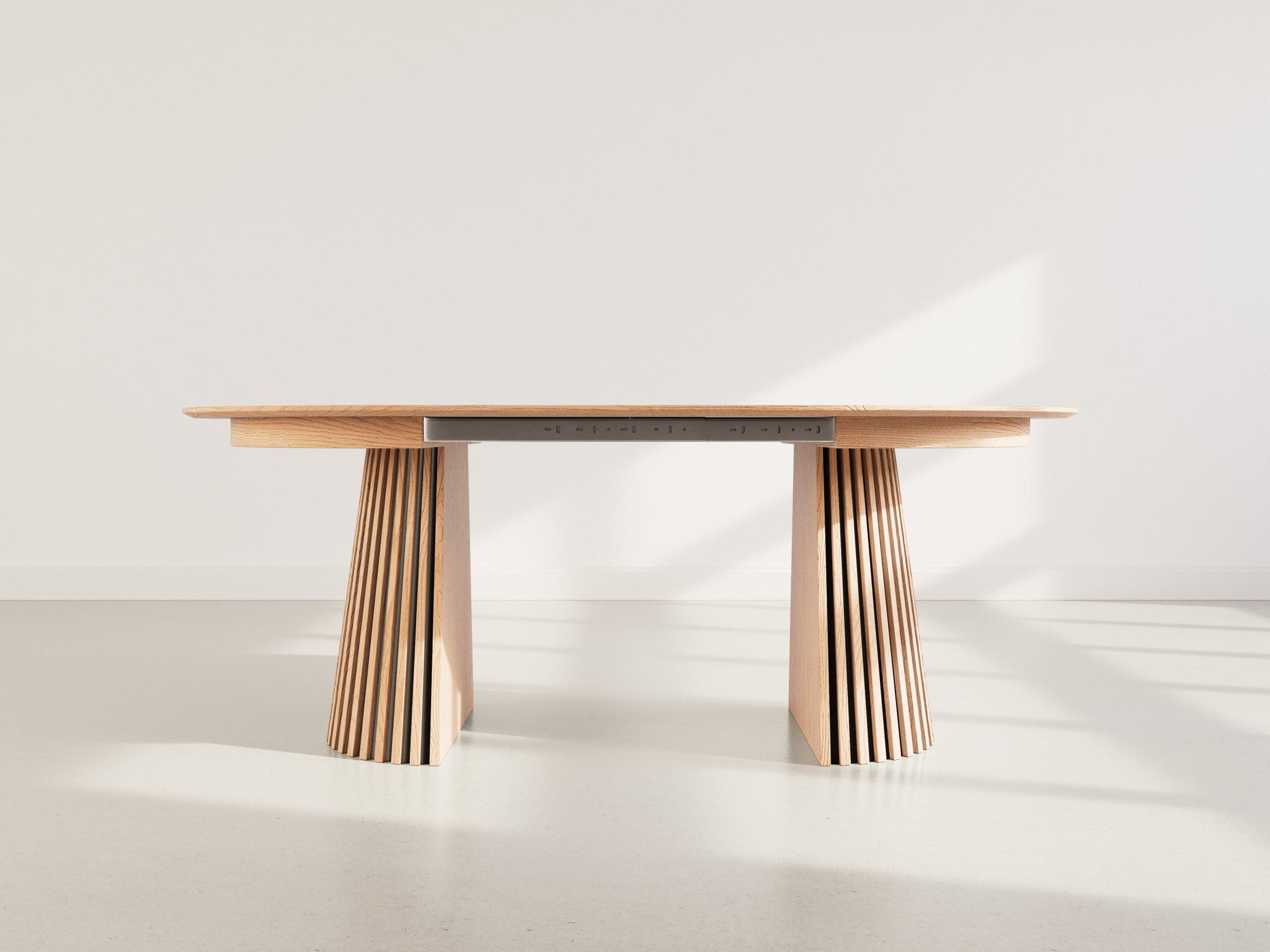 Table à manger scandinave 120*120*75 cm bois - FREYA - Best Mobilier - 3