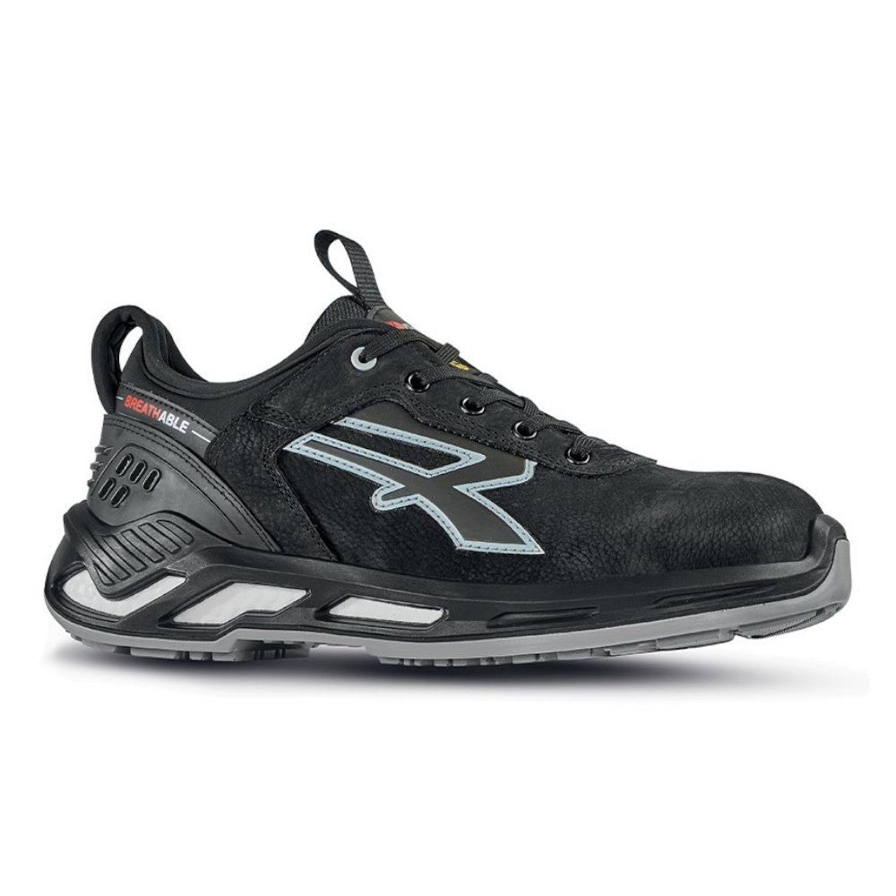 Scarpe Antinfortunistiche HUMMER Taglia 41 – Tomaia In Pelle Nabuk, Puntale In Alluminio, Antiscivolo S3, Certificazione CE