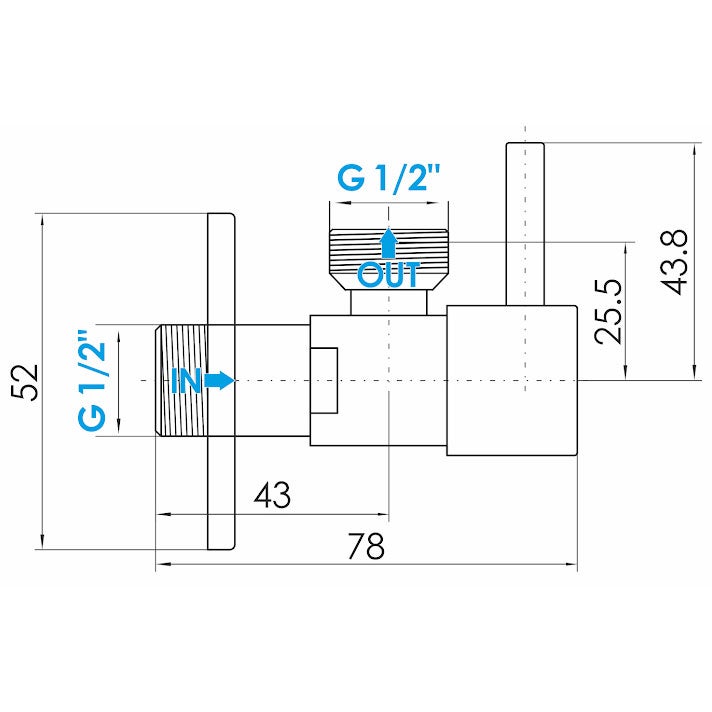 Valvola Flusso Acqua Retrofit 2 Vie In Ottone - 1/2" A 3/4", Per Impianti Idraulici Valvola Deviatrice - Foto 14
