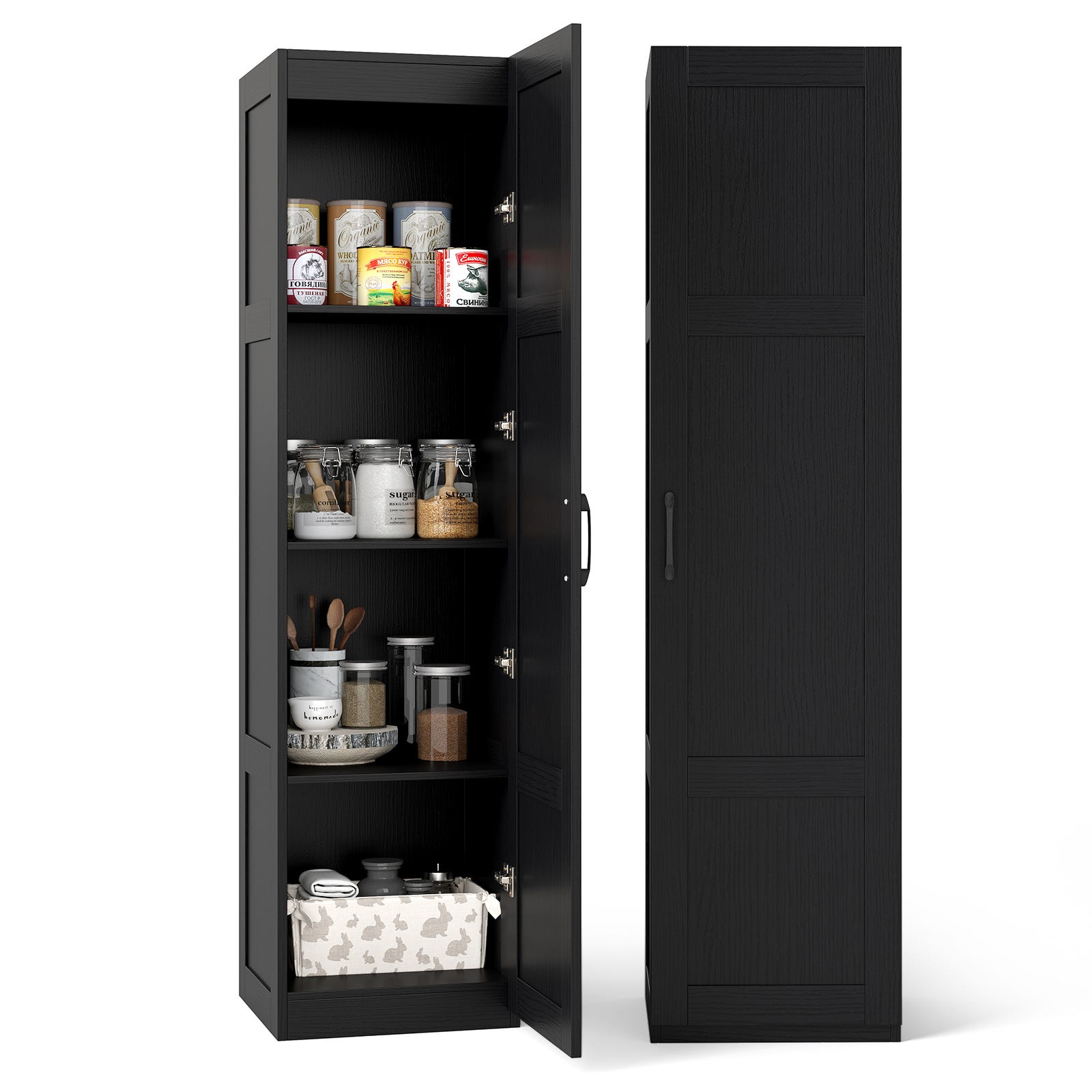 Étagère D’armoire Extensible Yechiry – En Acier Carbone, Longueur Réglable 27 à 38 Cm – Support Jusqu’à 20 Kg – Pour Placard, Cuisine, Salle De Bain – Installation Facile Sans Perçage