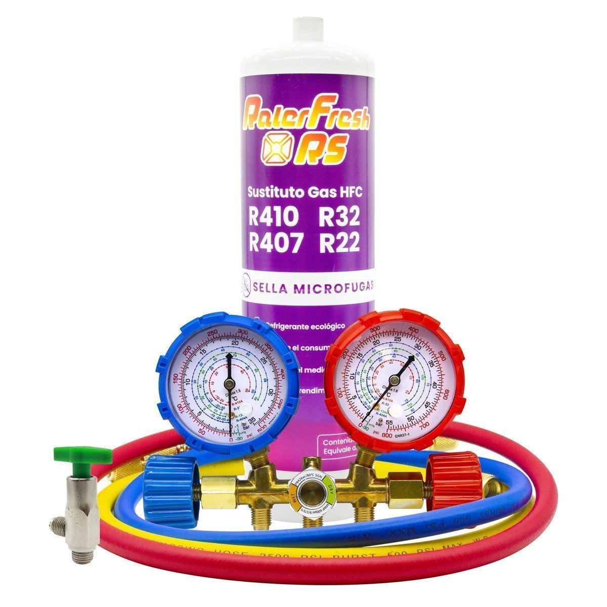Gaz réfrigérant de remplacement RALERFRESH RS pour R410, R407 et R22 ...