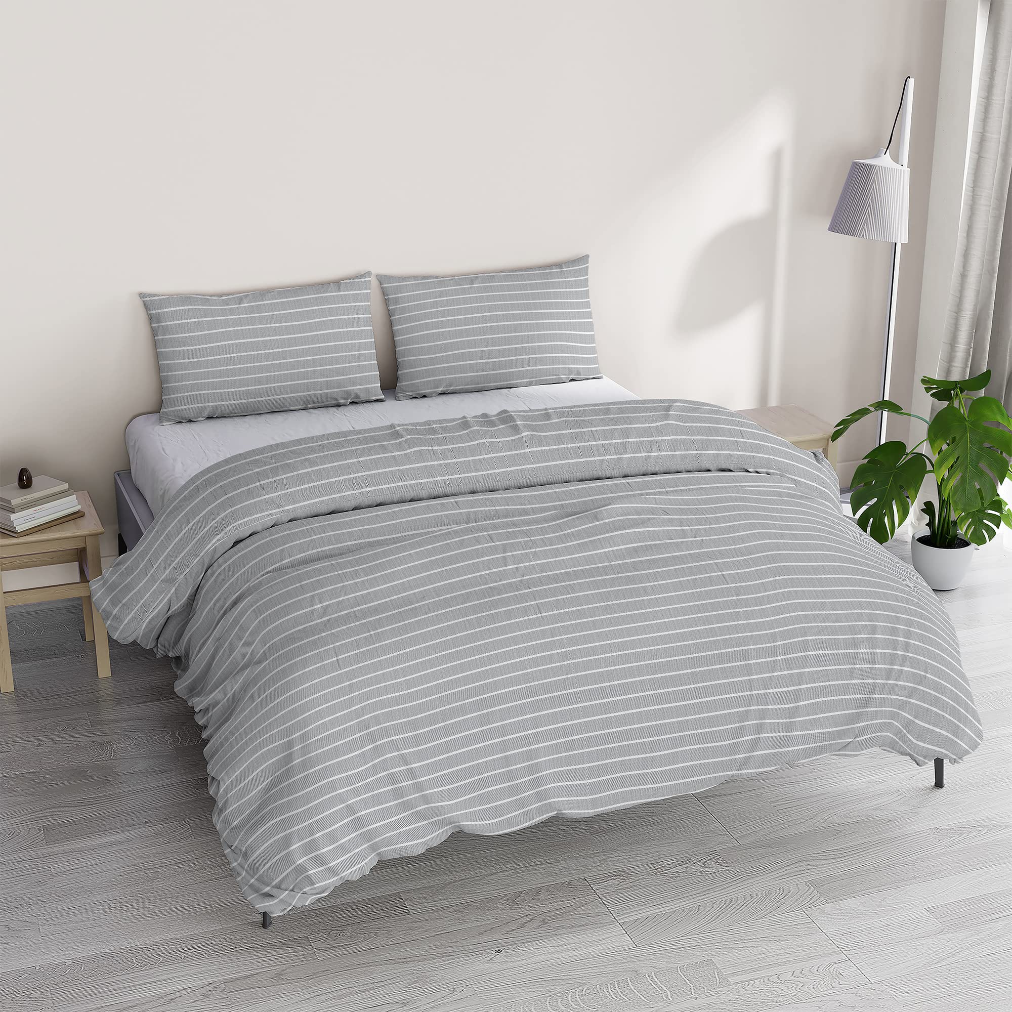 Parure Copripiumino Singolo ME CONTRO TE – 100% Cotone, 155x200 Cm, Con Federa 50x80, Lavabile