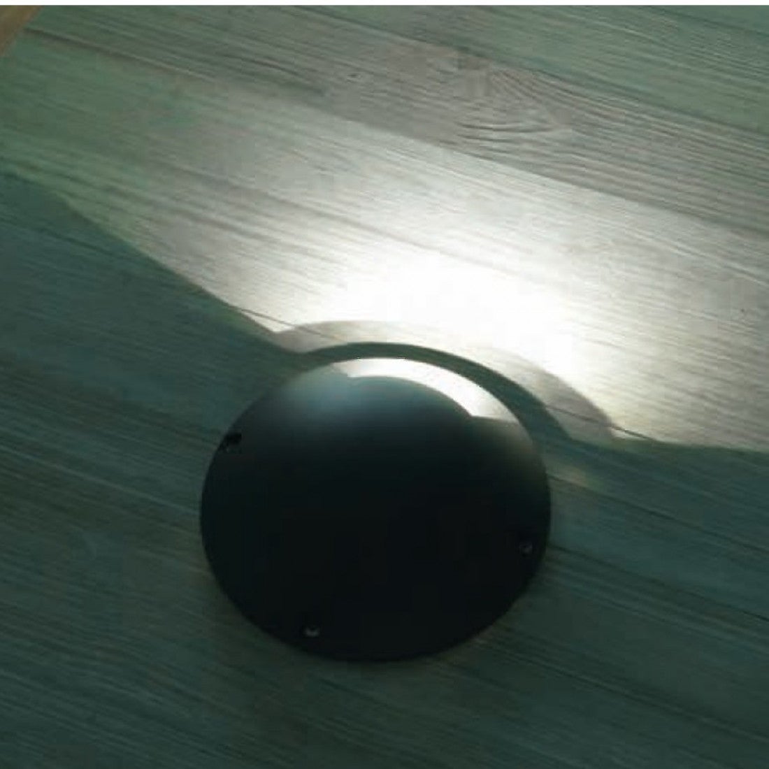 Lampada terra moderna sovil illuminazione upper 99109 16 led alluminio segnapasso calpestabile - 5