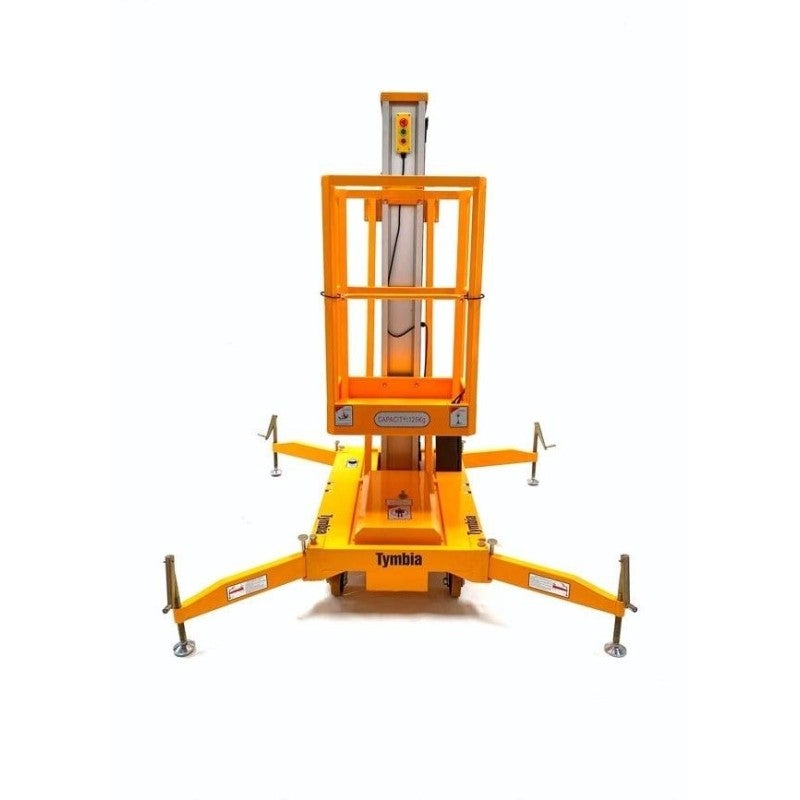 Plataforma elevatória Tymbia, com 12 m de altura, carga de cabo de 125 kg - 3