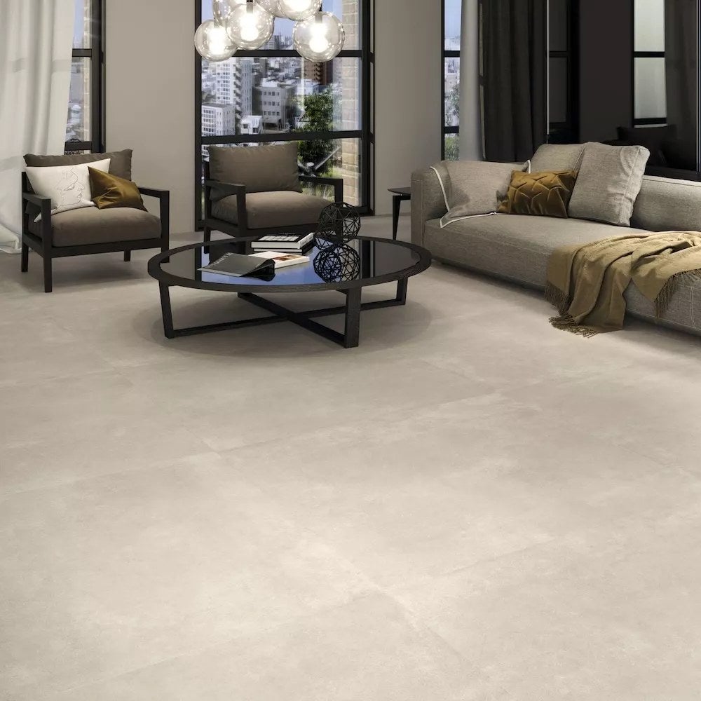 Carrelage Effet Pierre Beige Sable Mat ARKETY 120x120 cm Sand, Sol et ...