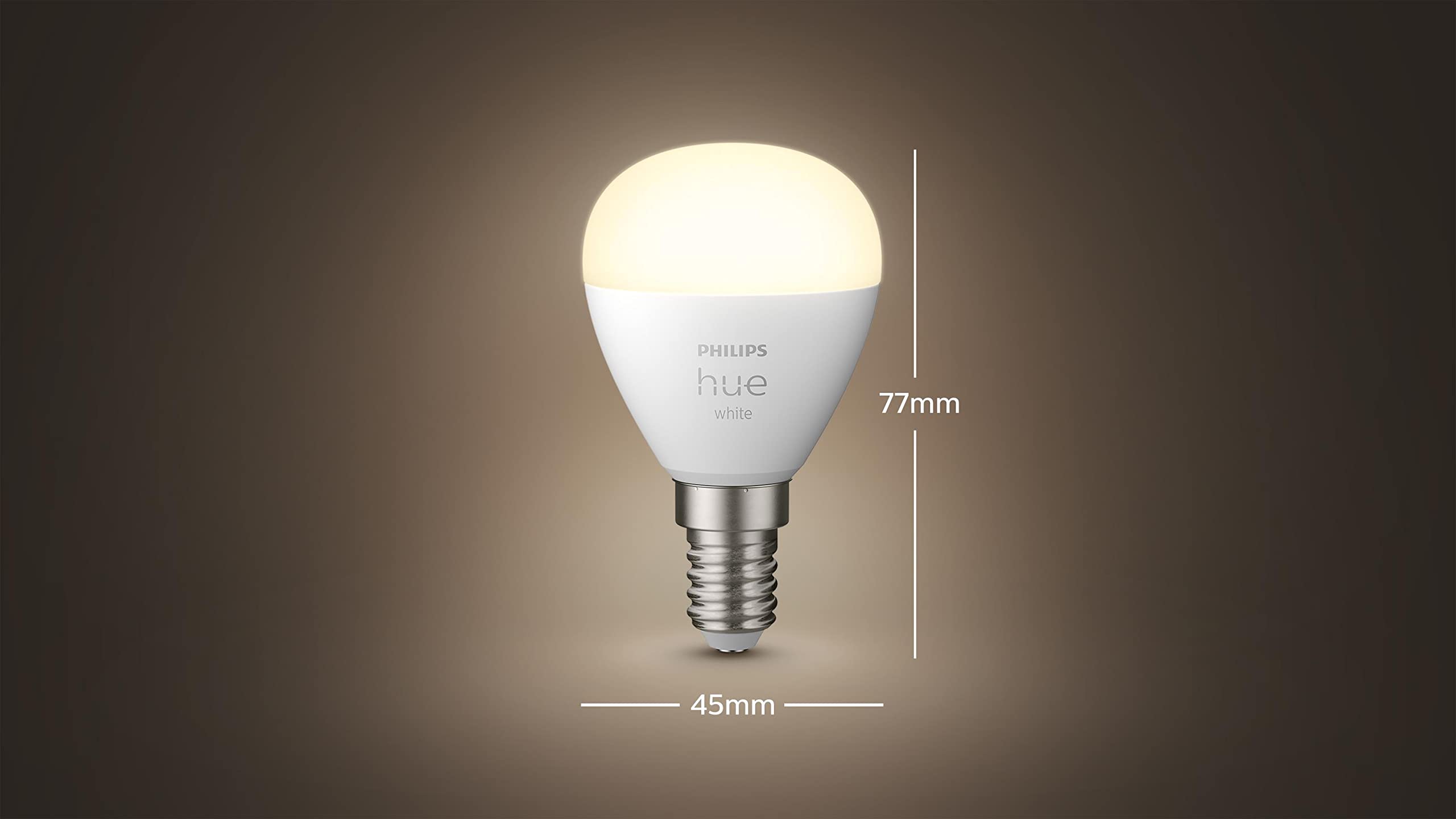 Philips Hue White E14 LED drops lussuria, doppio pacchetto, dimmerabile - 9