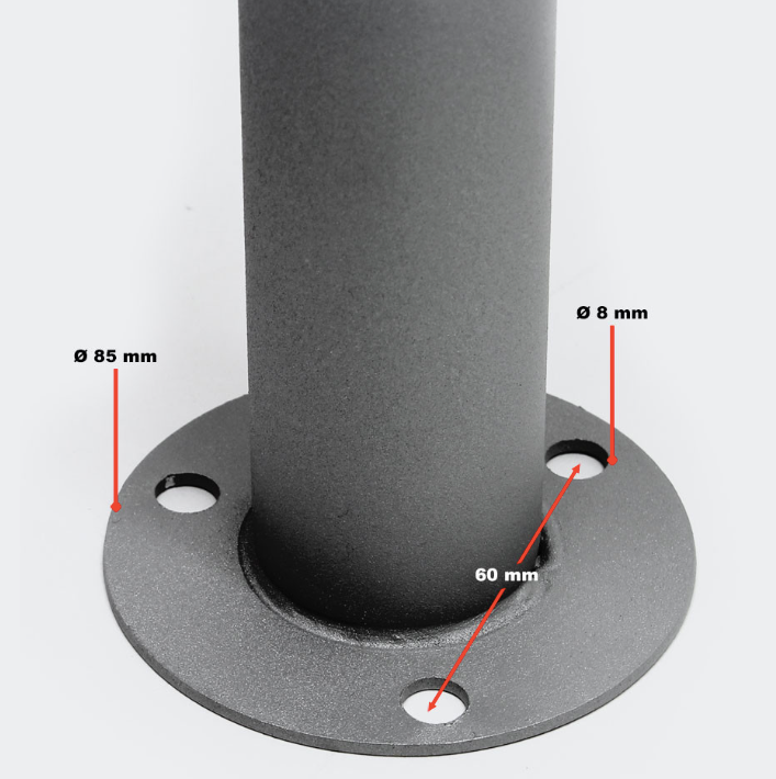 Bloc De 6 Boite Aux Lettres Anthracite 2 Clés 2x3 Compartiments - 2