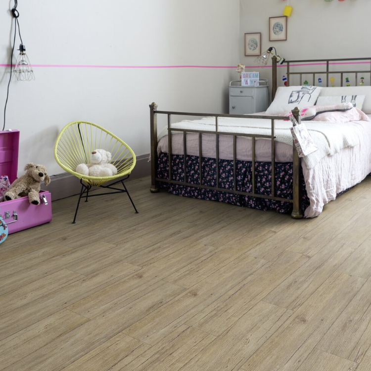 Lame de sol PVC adhésive effet bois muscade GERFLOR - 3