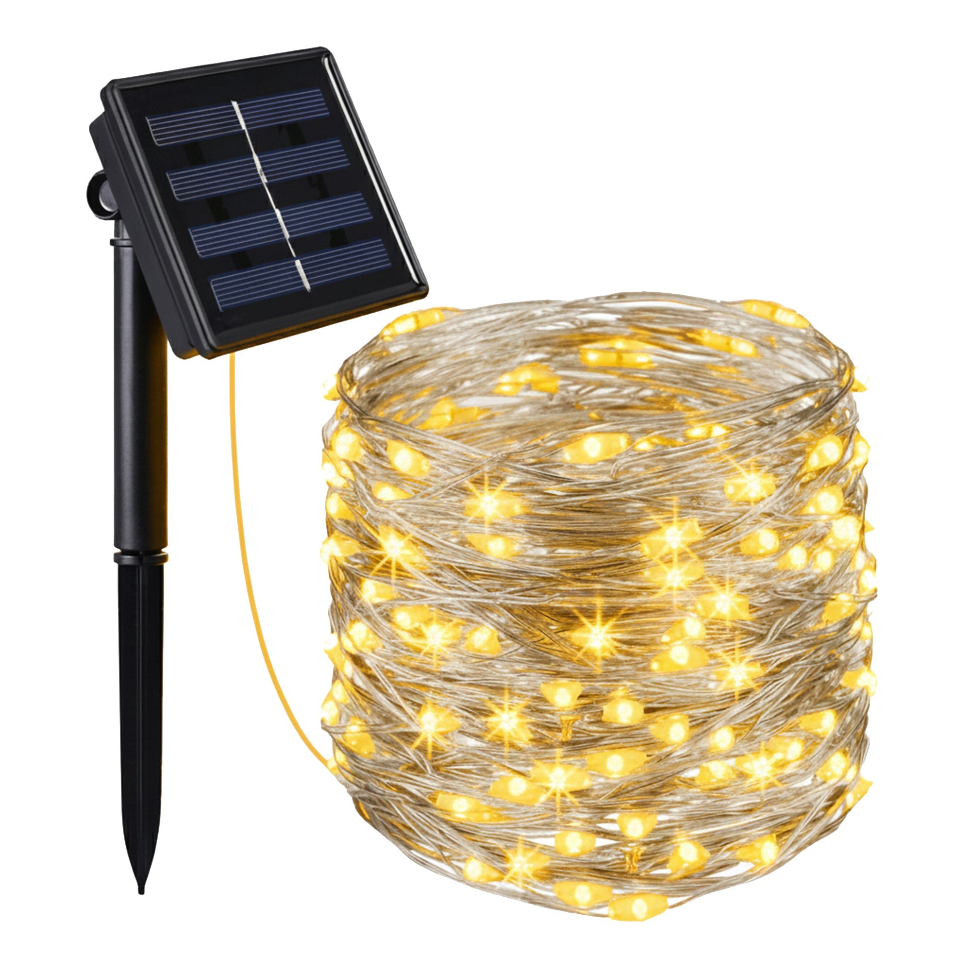 YOGY 100 LED 4M Solarne lampki na zasłony