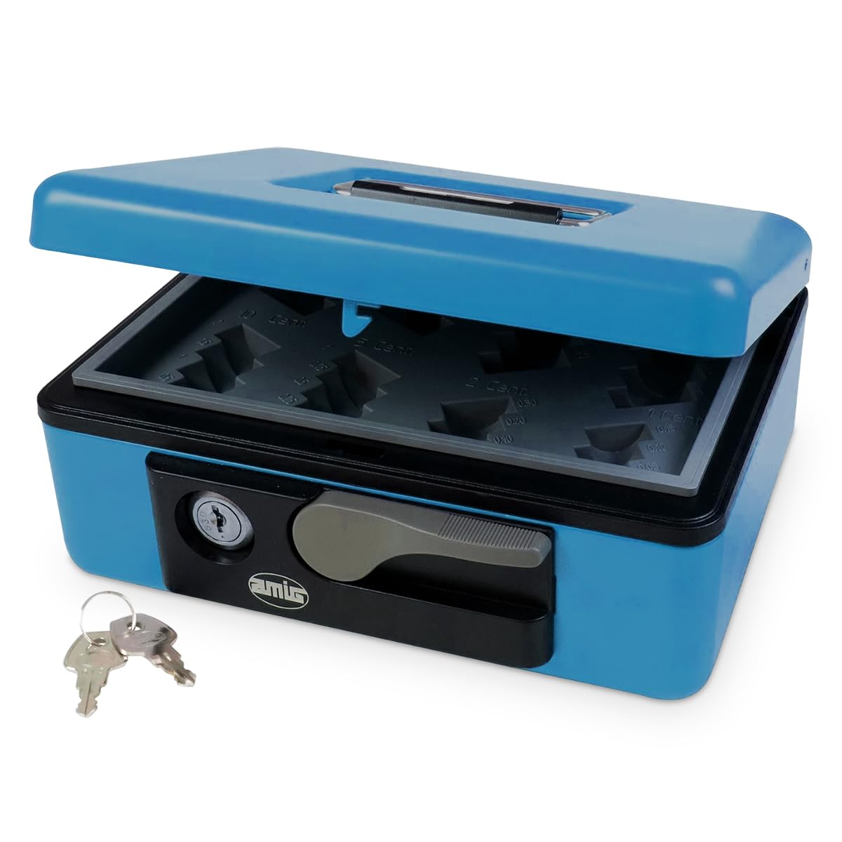 Amig Caja de caudales Caja de seguridad para dinero, billetes