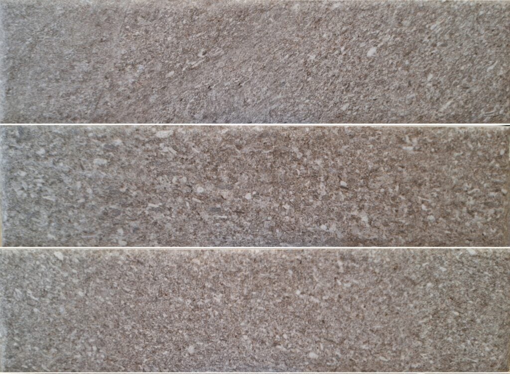 Pavimento y revestimiento porcelánico. BASALT SILVER BRICK 6X25cm ...