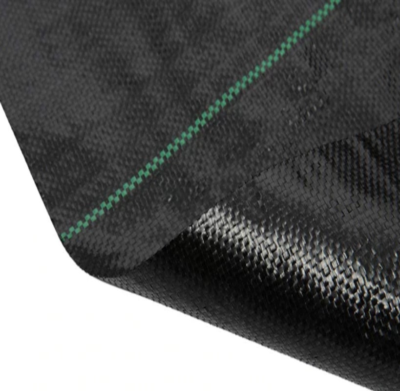 Malla Antihierba| 1 X 100 M (AnchoXLargo)| 90 g/m2| Polietileno Alta Densidad| Cuadros 33X33 CM| Color Negro - 8