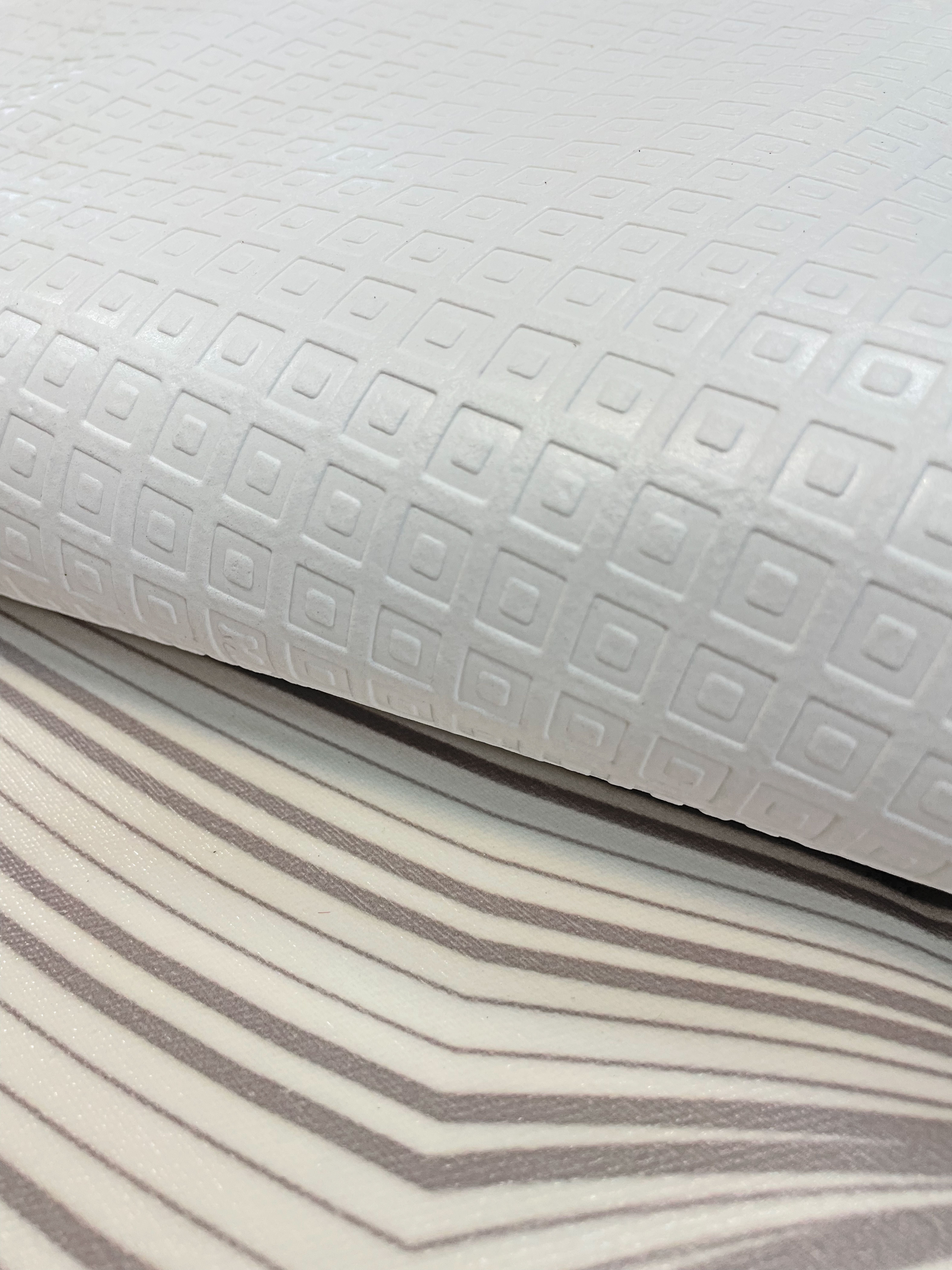 Tapis en vinyle antidérapant, résistant aux taches, pour intérieur et extérieur. Idéal pour salon, cuisine, salle de bain. Lavable. 40x60cm. - 5