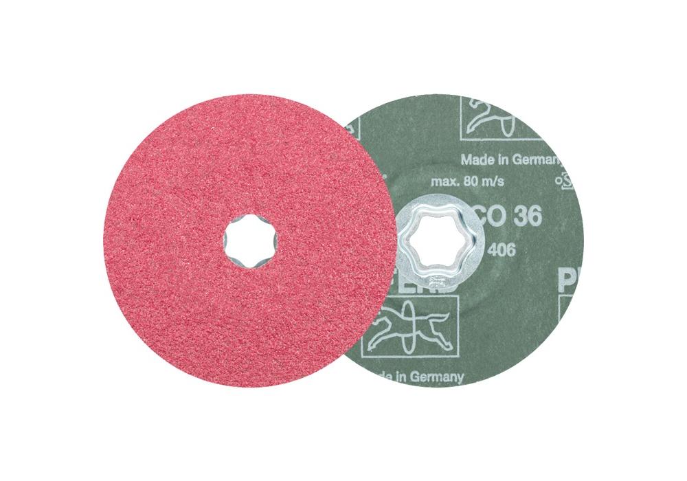 Disco De Lija Combiclick Grano Ceramico Diametro 125 Mm Co-alu80 Para