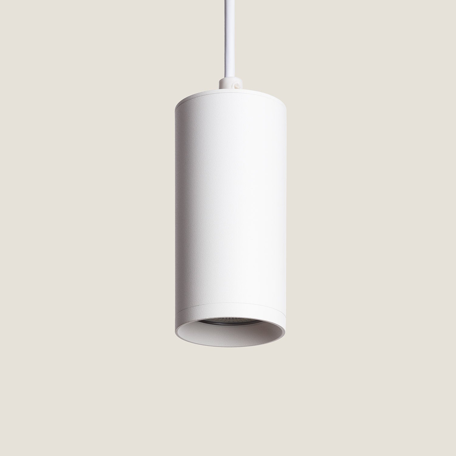 Ledkia - Lámpara Colgante de Aluminio Cuarzo, Blanco, Aluminio, IP20, 0 ...