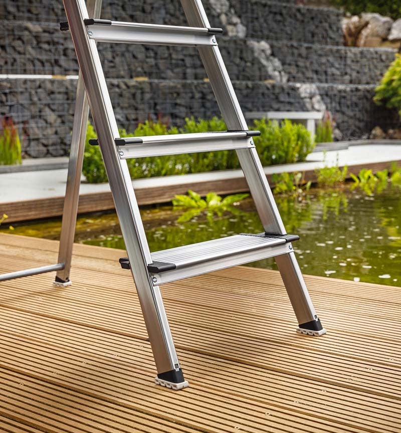 Zestaw nóżek do drabiny EasyClix Living, rozmiar L, 9947-001 Hailo - 4