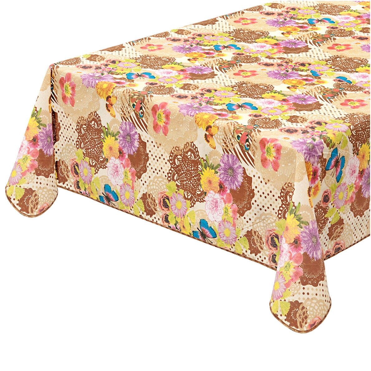 Tovaglia Antimacchia Effetto Lino Jemidi - Impermeabile, 130x220cm, Colore Antracite - Foto 9