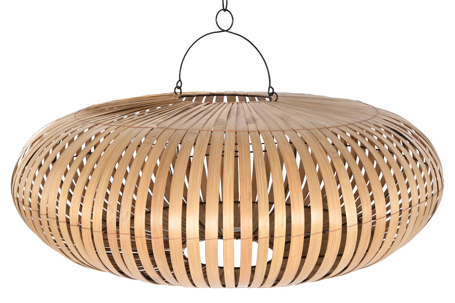 Pantalla bambu 80x80x33 techo natural
