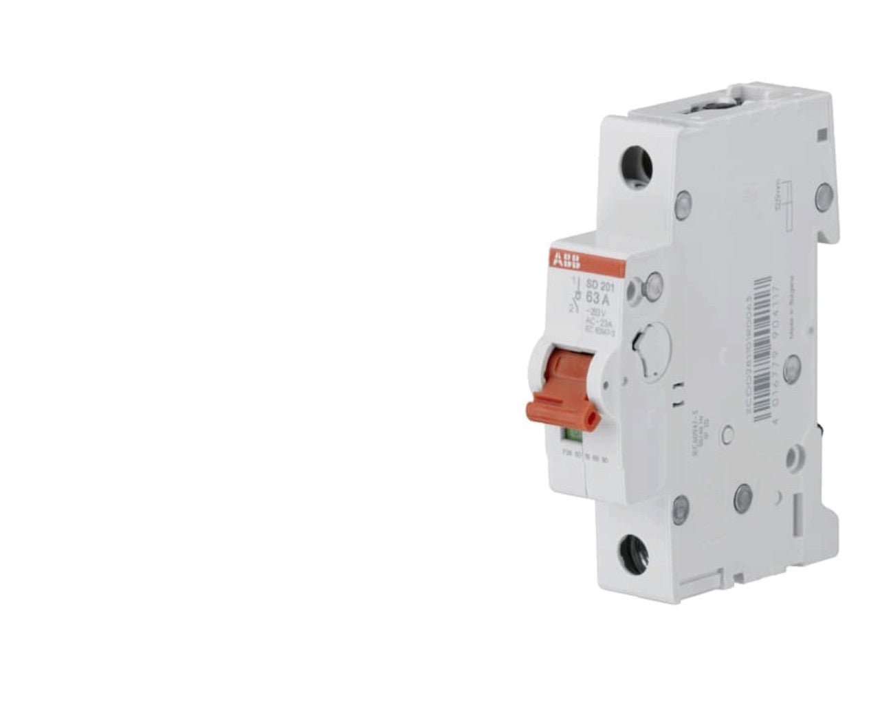 Interrupteur Sectionneur 2 Pôles 63A 220V ETTROIT - Pour Isolation Circuit, Sécurité électrique