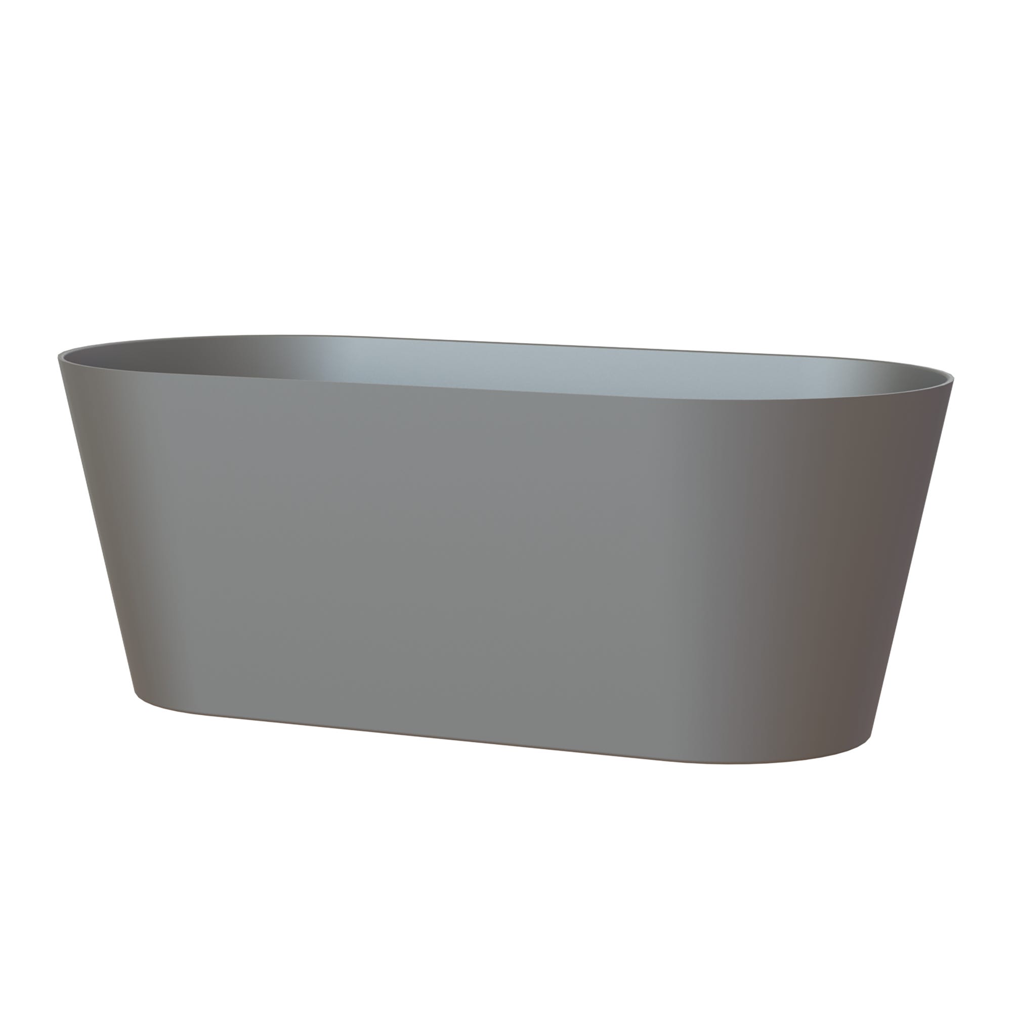 Jardinière PORTO anthracite 30x14x13cm - 2