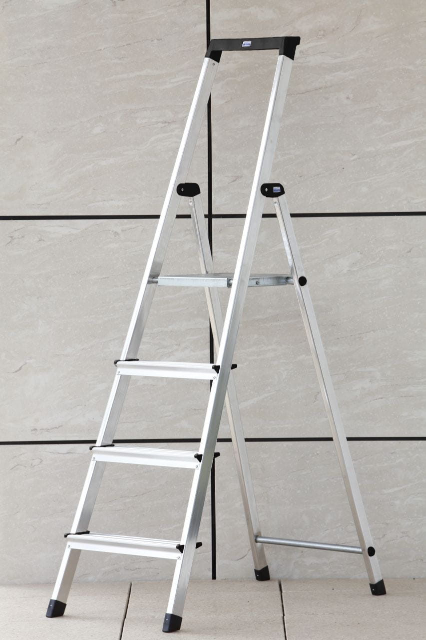 Aluminiowa drabina schodki KRAUSE Solidy 7 stopni - 9