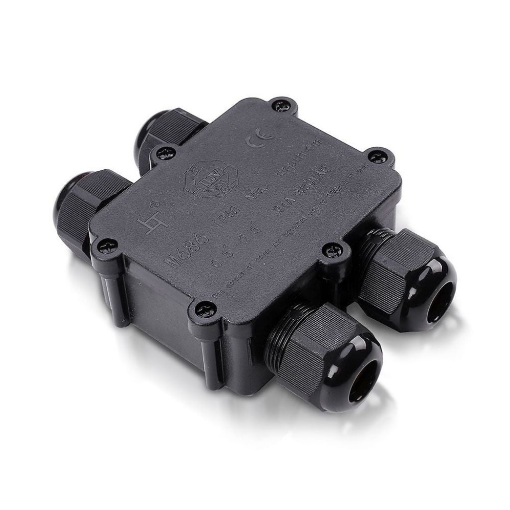 Boîte De Jonction ETC 7099A1705 - Modèle 9705 - 10 Circuits - Noir - Neuf (boîte Ouverte)