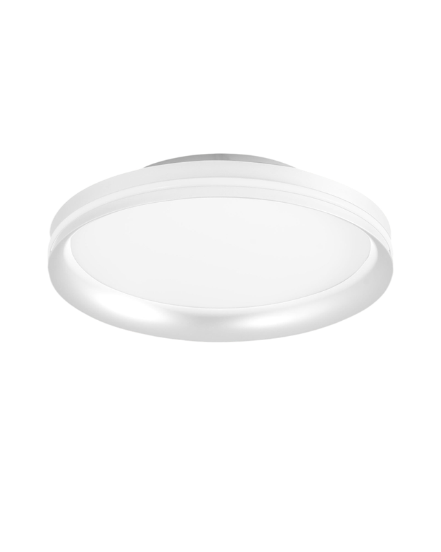 Isy - Lampa sufitowa LED Fabas Luce w aluminium - Zintegrowana dioda LED 42 W IP20, biała