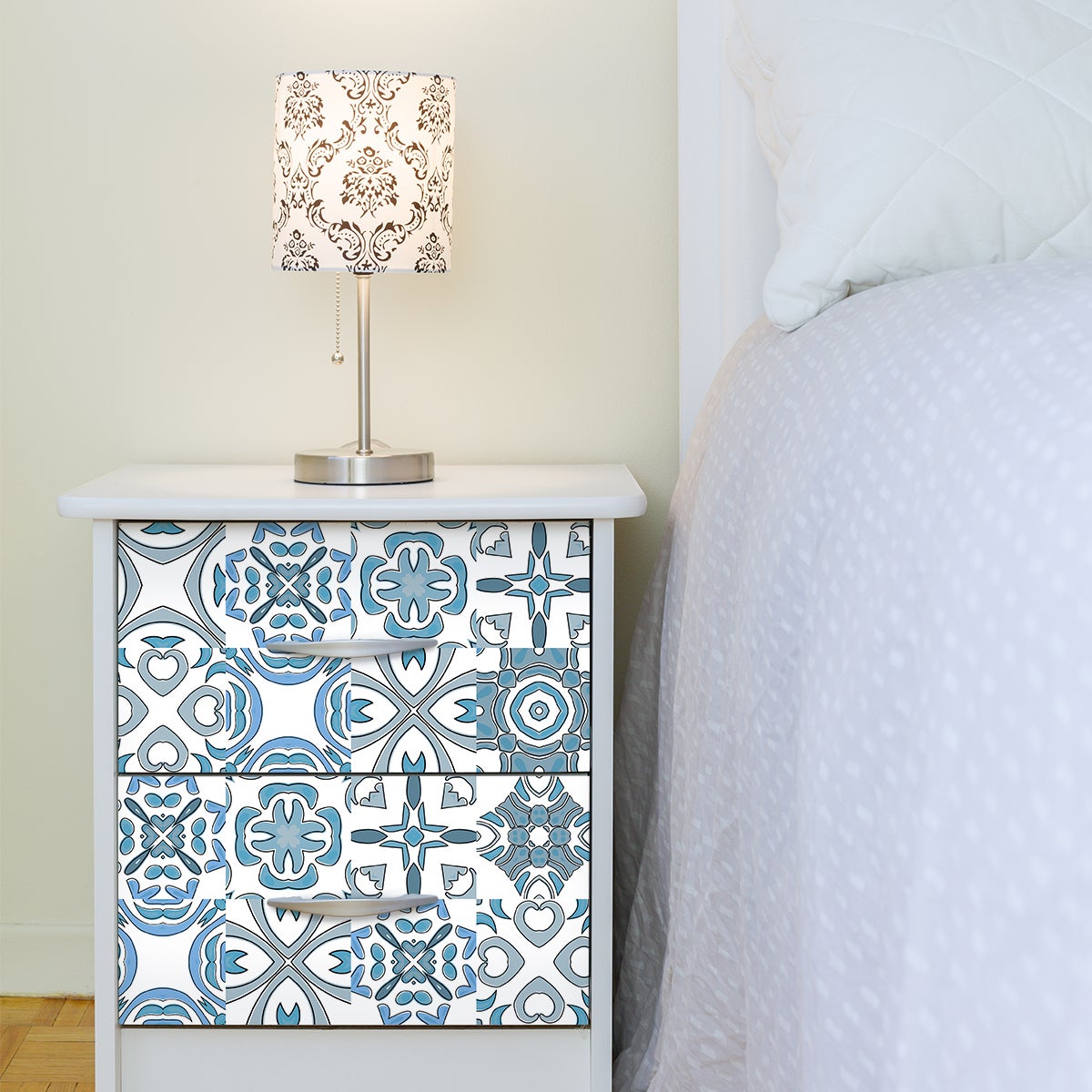 24 vinilos muebles de azulejos sibenanna - adhesivo de pared - revestimiento sticker mural decorativo - 24stickers20x20cm