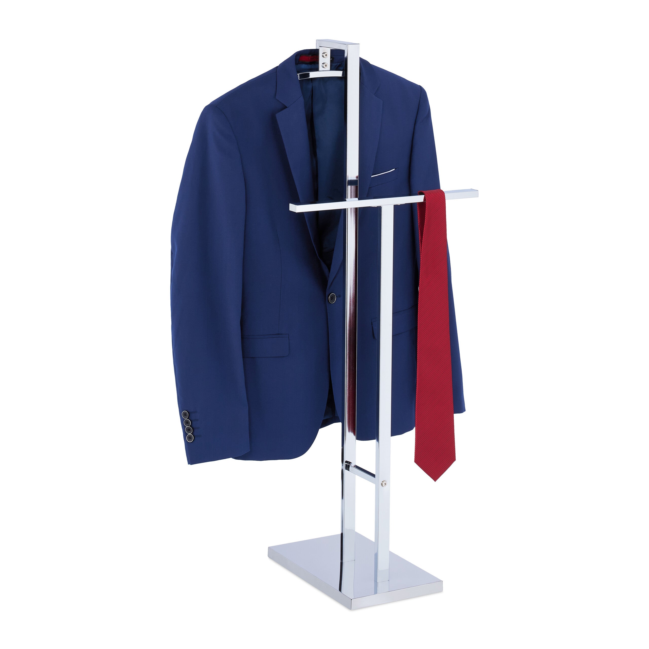 Valet de chambre, pour vestes et pantalons, acier, non fixe, H x L x P ...
