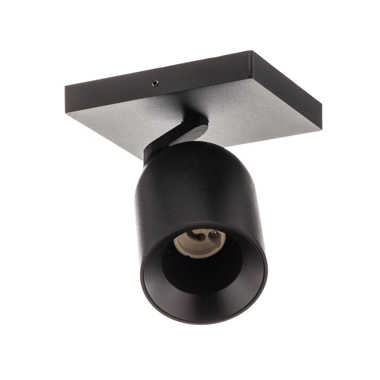 Arcchio spot Brinja, wit, metaal, USB-C, schakelaar, GU10