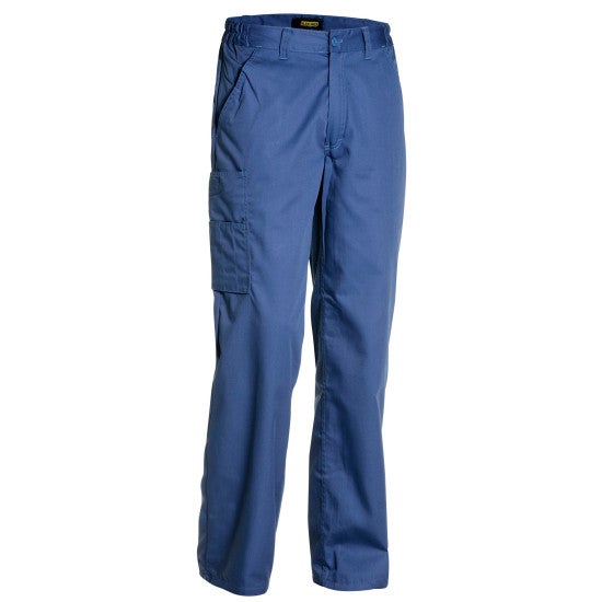 Pantalon en coton bleu roi main image 1