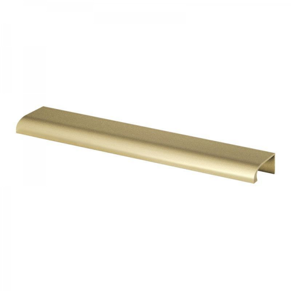 X Uchwyt aluminiowy - Wykończenie: szczotkowane złoto - Długość: 200 mm