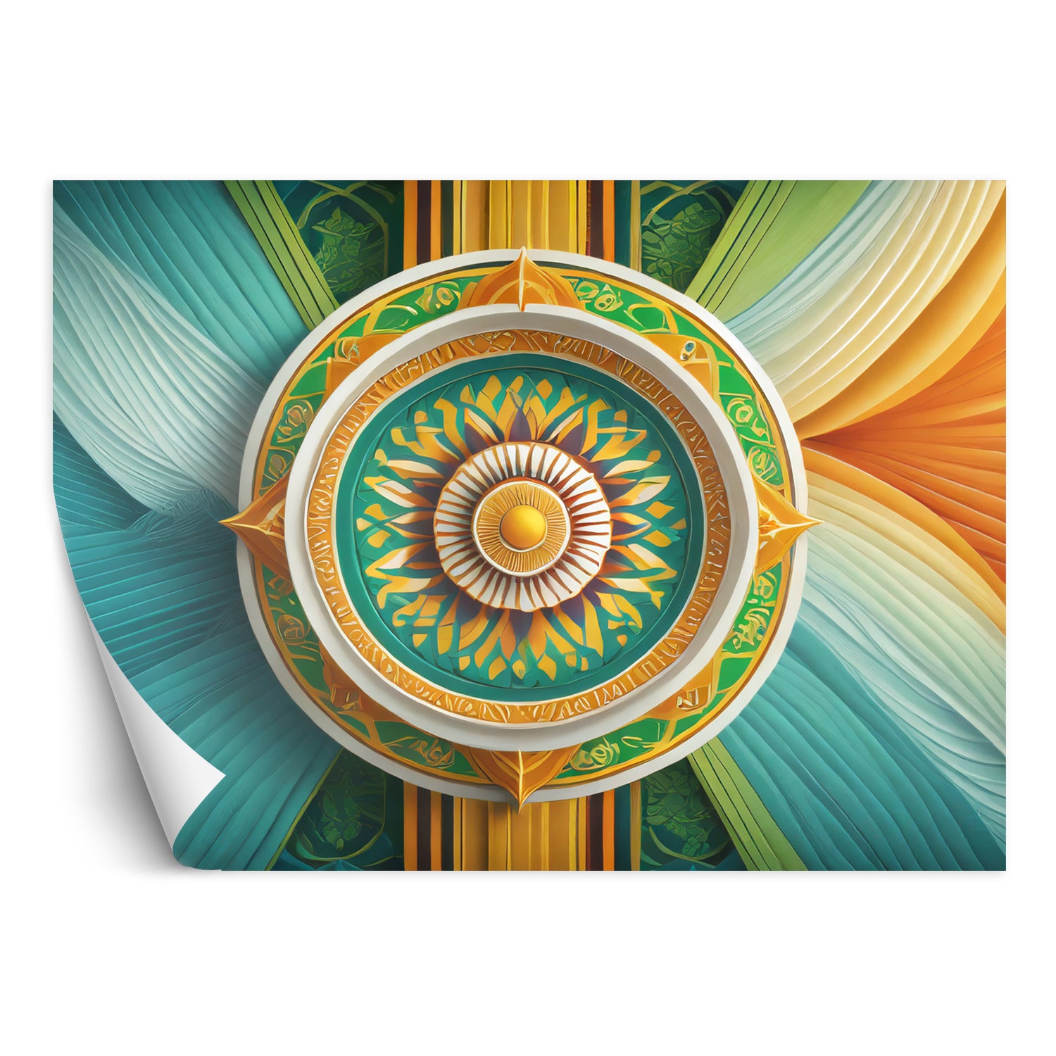 Fototapeta, Mandala Zen Symbol 250x175