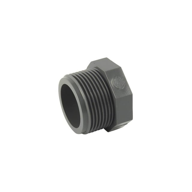 Bouchon male en PVC - 1''1/2