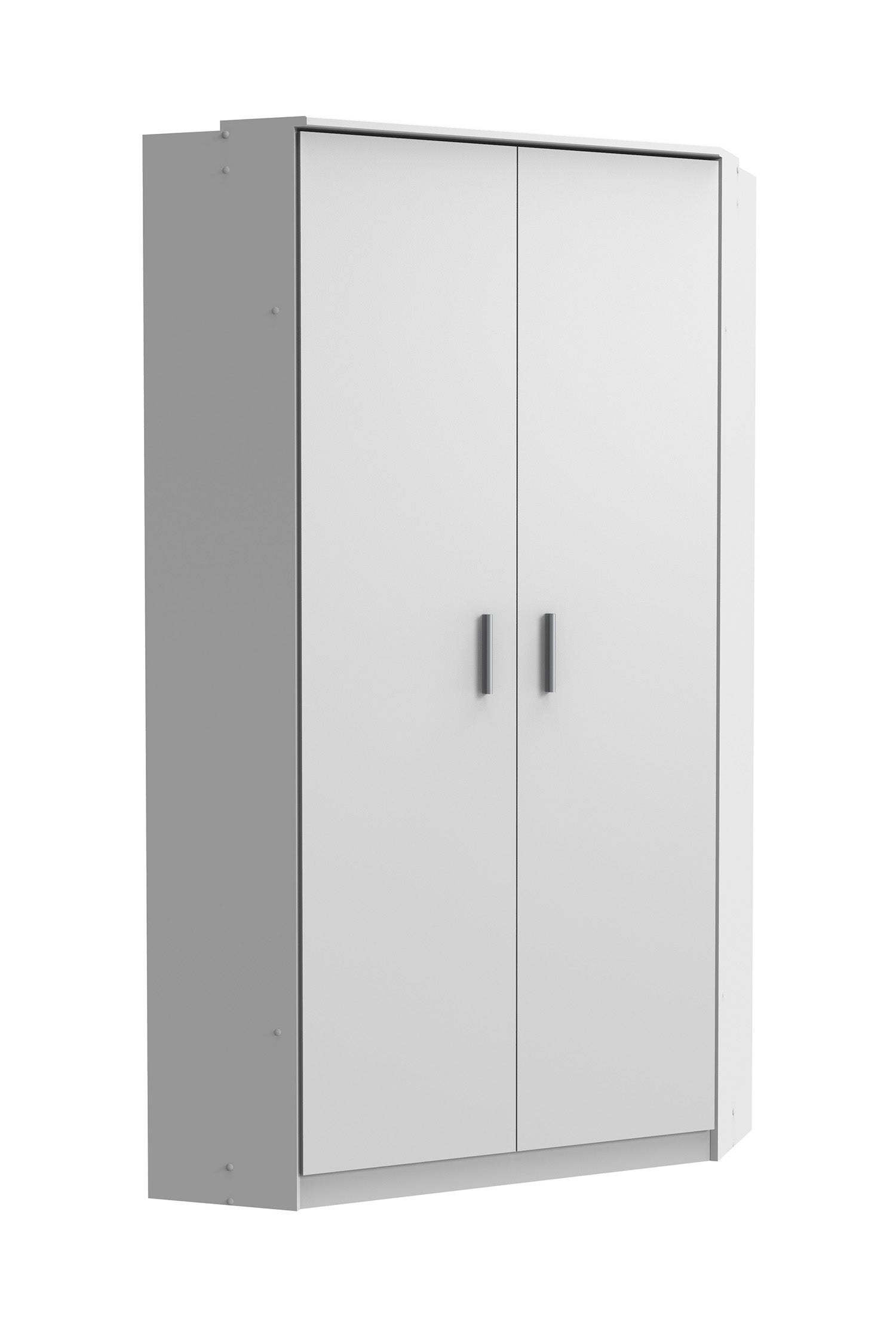 Meuble D’angle étroit - Armoire De Rangement 165 Cm - Style Farmhouse Pour Salon, Salle à Manger, Bureau - 14