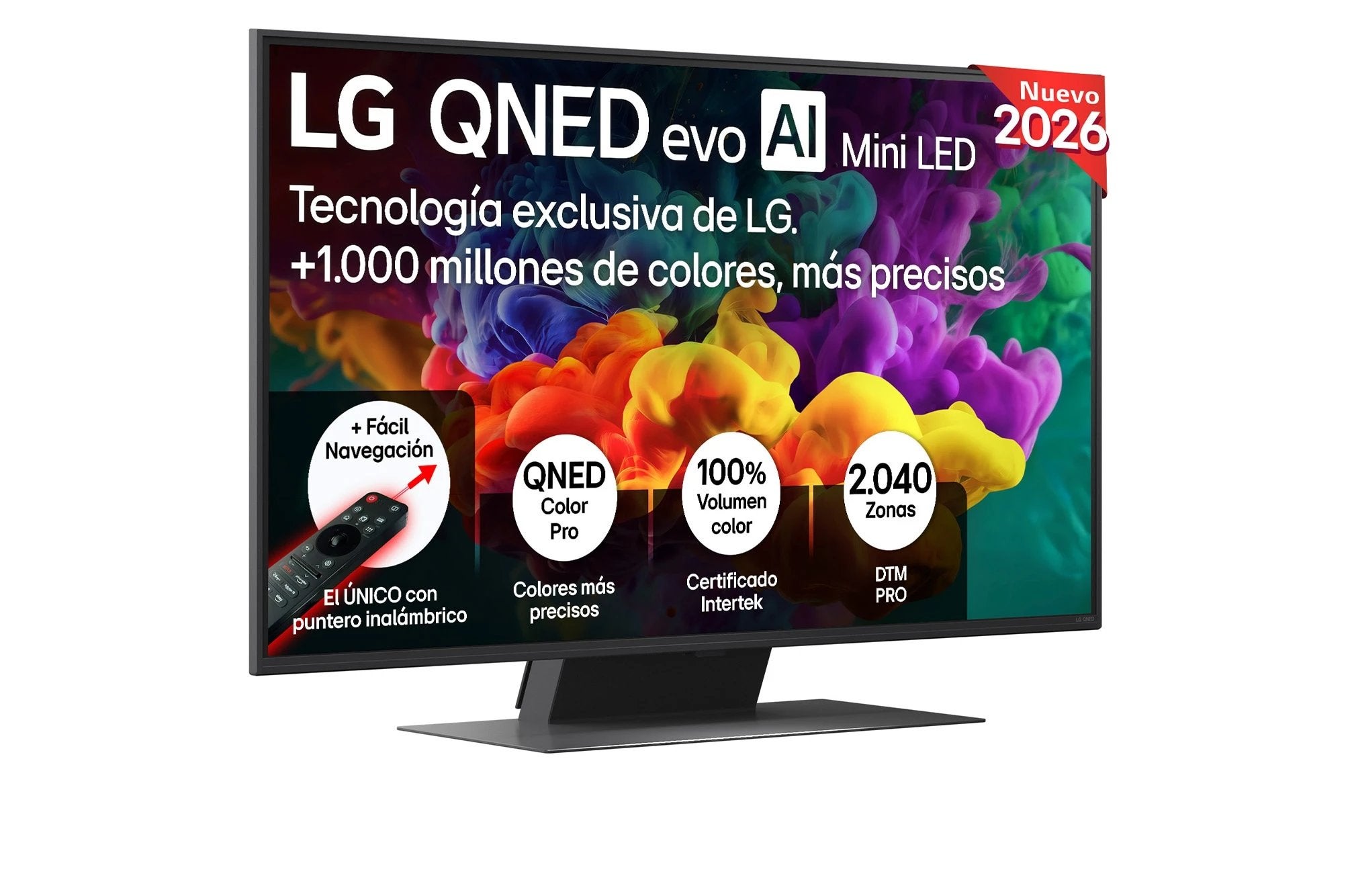 Lg Negro 43Qned86b6b 43 Pulgadas 4K Qned 144Hz Dolby Vision Webos Smart Tv - Imagen 5