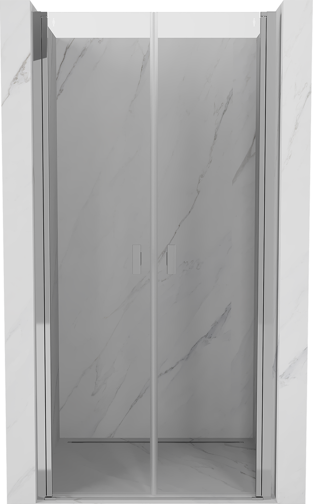 Mexen Mist drzwi prysznicowe uchylne 110 cm, transparent, chrom - 8A7-110-000-01-00