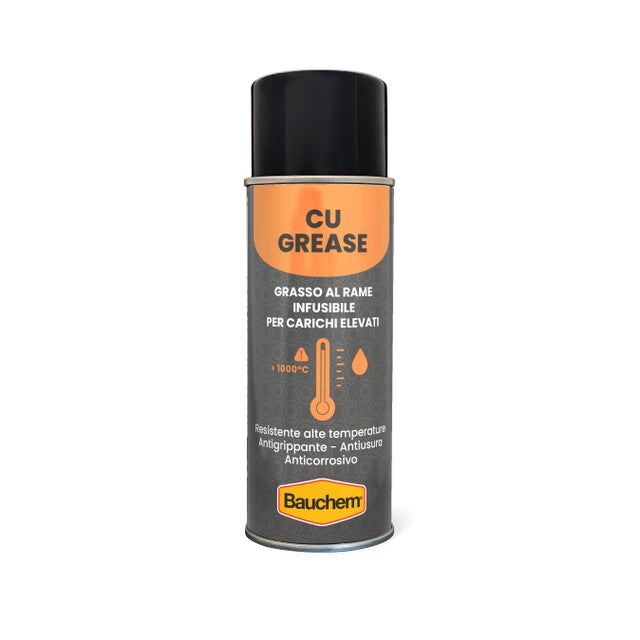 Ambro-Sol - G006 Grasso Spray al Rame, Lubrificante Specifico per Alte Temperature, Bomboletta Spray in Banda Stagnata 100% Riciclabile all'Infinito da 400 ml