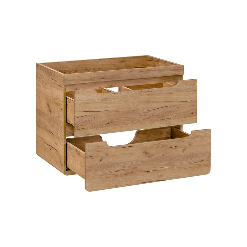 Meuble sous vasque encastrable 80cm aspect bois Aruba Craft - 3